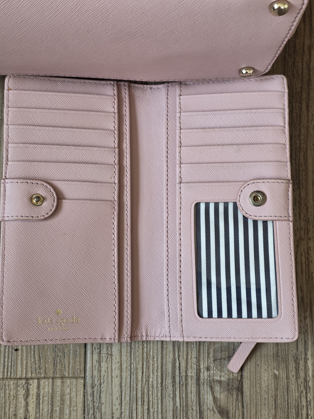 kate spade Pink Perforated Tote Bag + Wallet - Picture 7 of 12